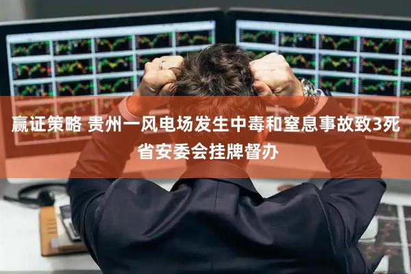 赢证策略 贵州一风电场发生中毒和窒息事故致3死 省安委会挂牌督办