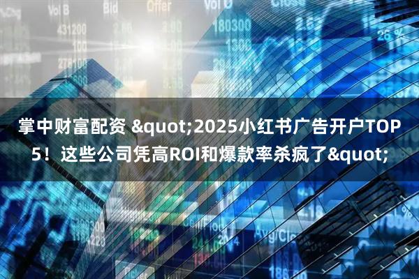 掌中财富配资 "2025小红书广告开户TOP5!这些公司凭高ROI和爆款率杀疯了"